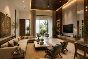 Traditional Living room