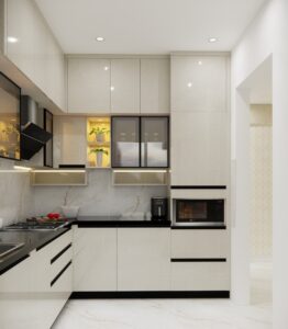 semi modular kitchen