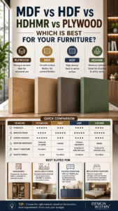 mdf vs hdf vs hdhmr vs plywood