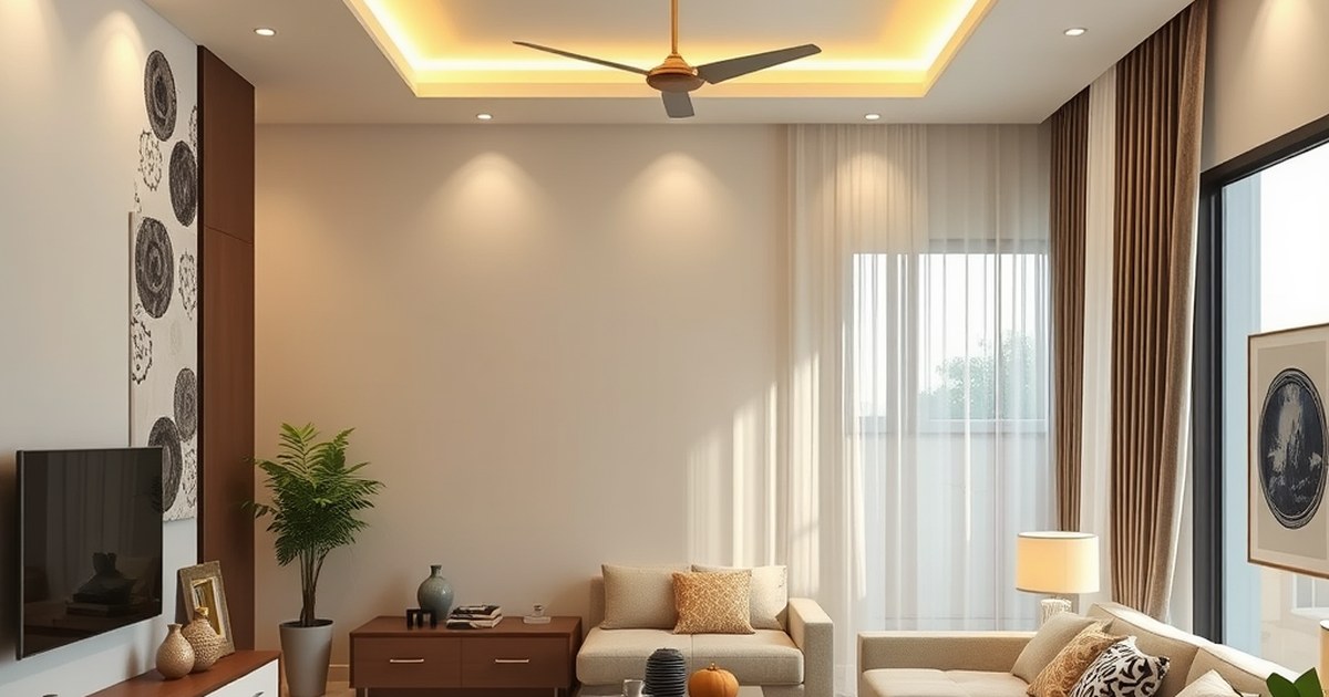 Does skipping a false ceiling design increase your air conditioning bills · interior design concept by Design Within