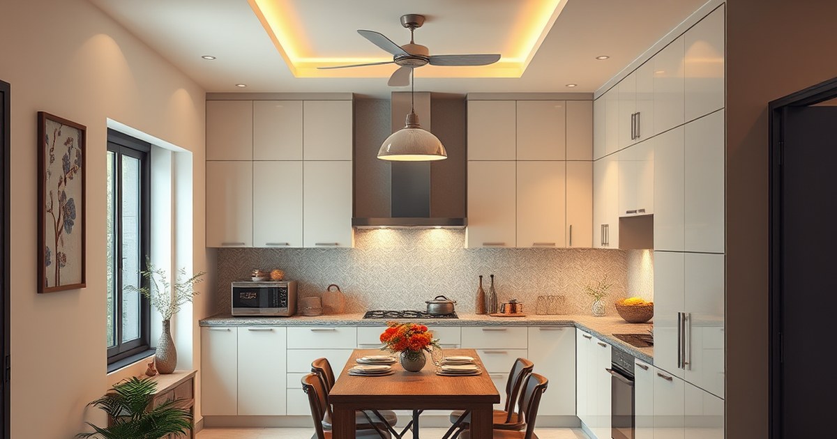 Is a closed kitchen really better for Indian families now · interior design concept by Design Within