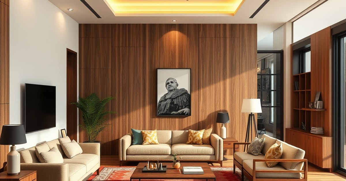 Is engineered wood better than solid wood for Indian furniture · interior design concept by Design Within