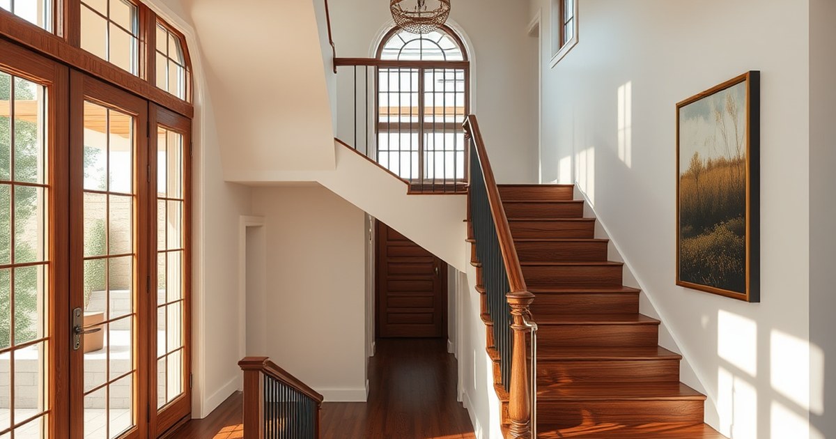 Should you choose engineered or solid hardwood for your stairs · interior design concept by Design Within