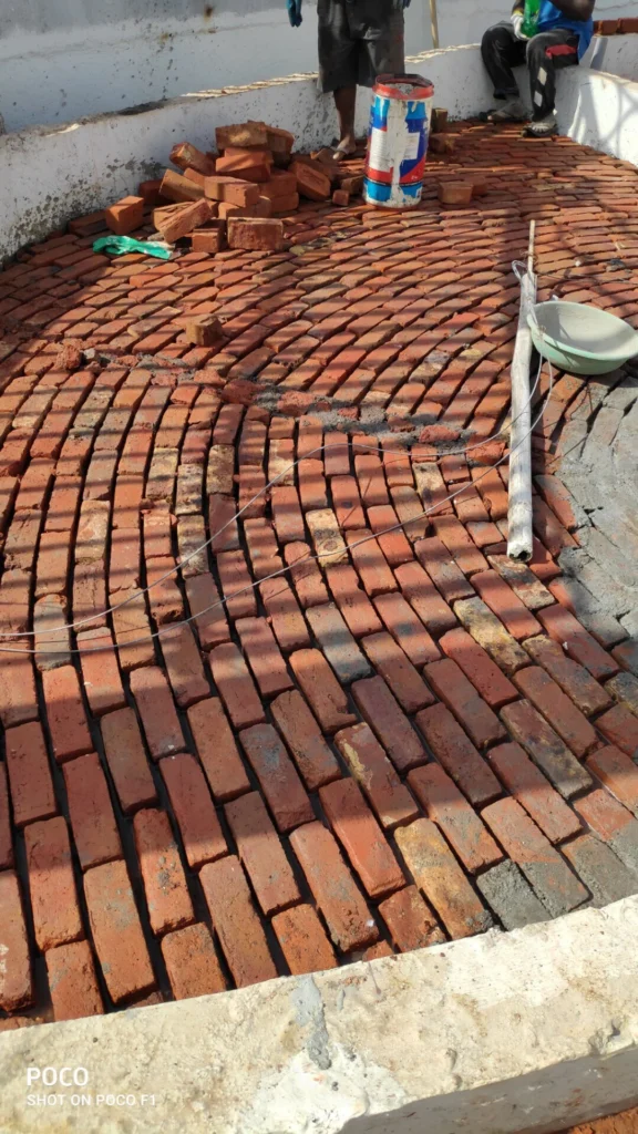 Brick bat coba waterproofing